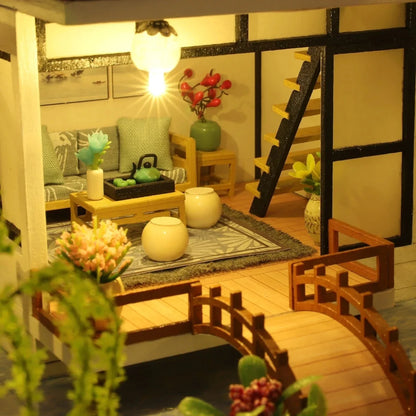 HOBBIX Mini Wooden House Kit
