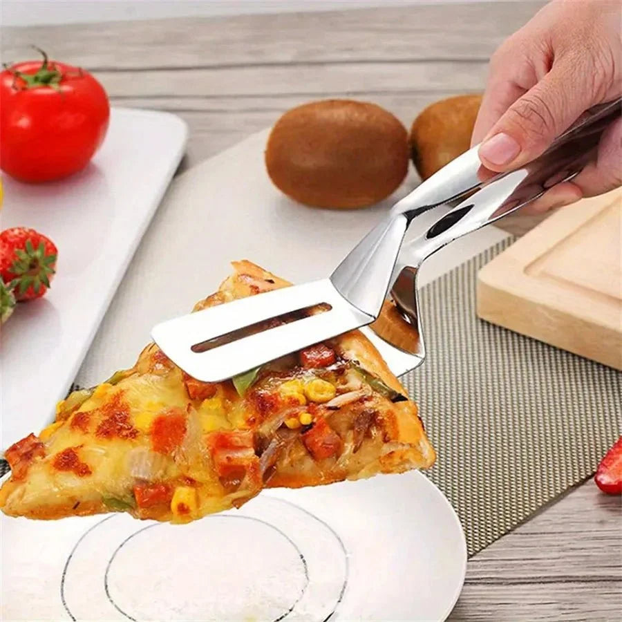 CLAMPSPAT Stainless Steel Spatula Tongs