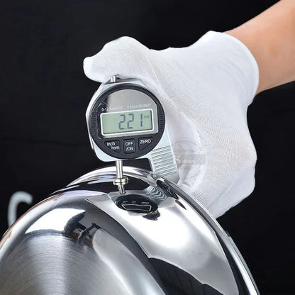 PANORIQ Stainless Steel 304 Wok Pan