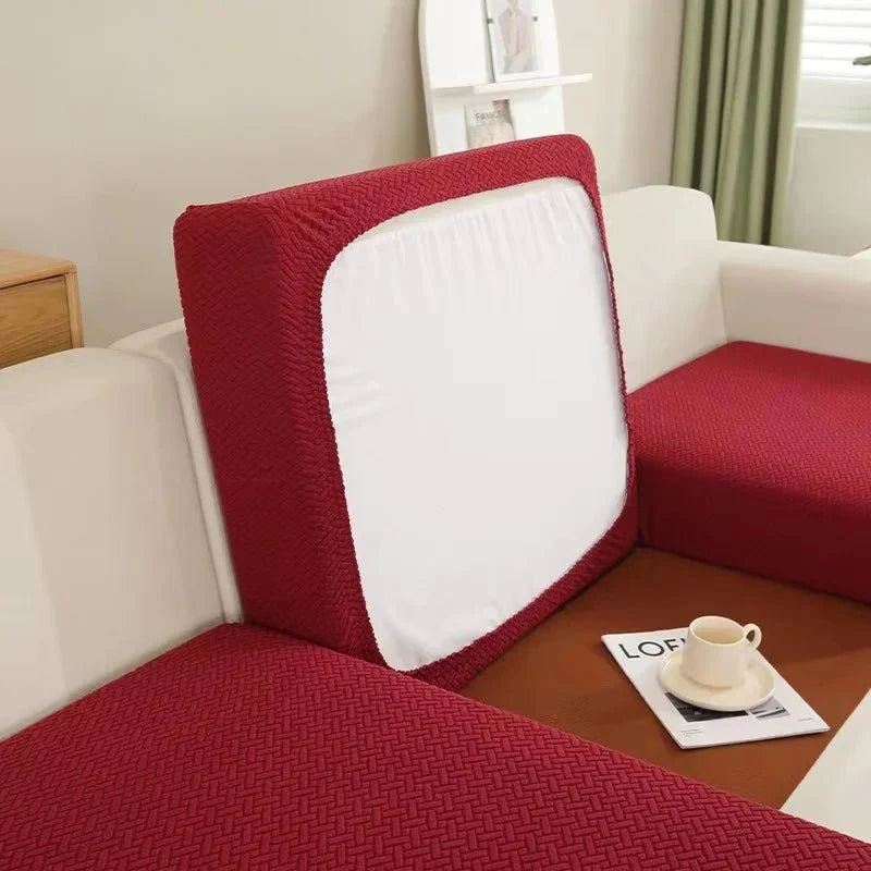 JACQUARDFIT Elastic Jacquard Sofa Cover