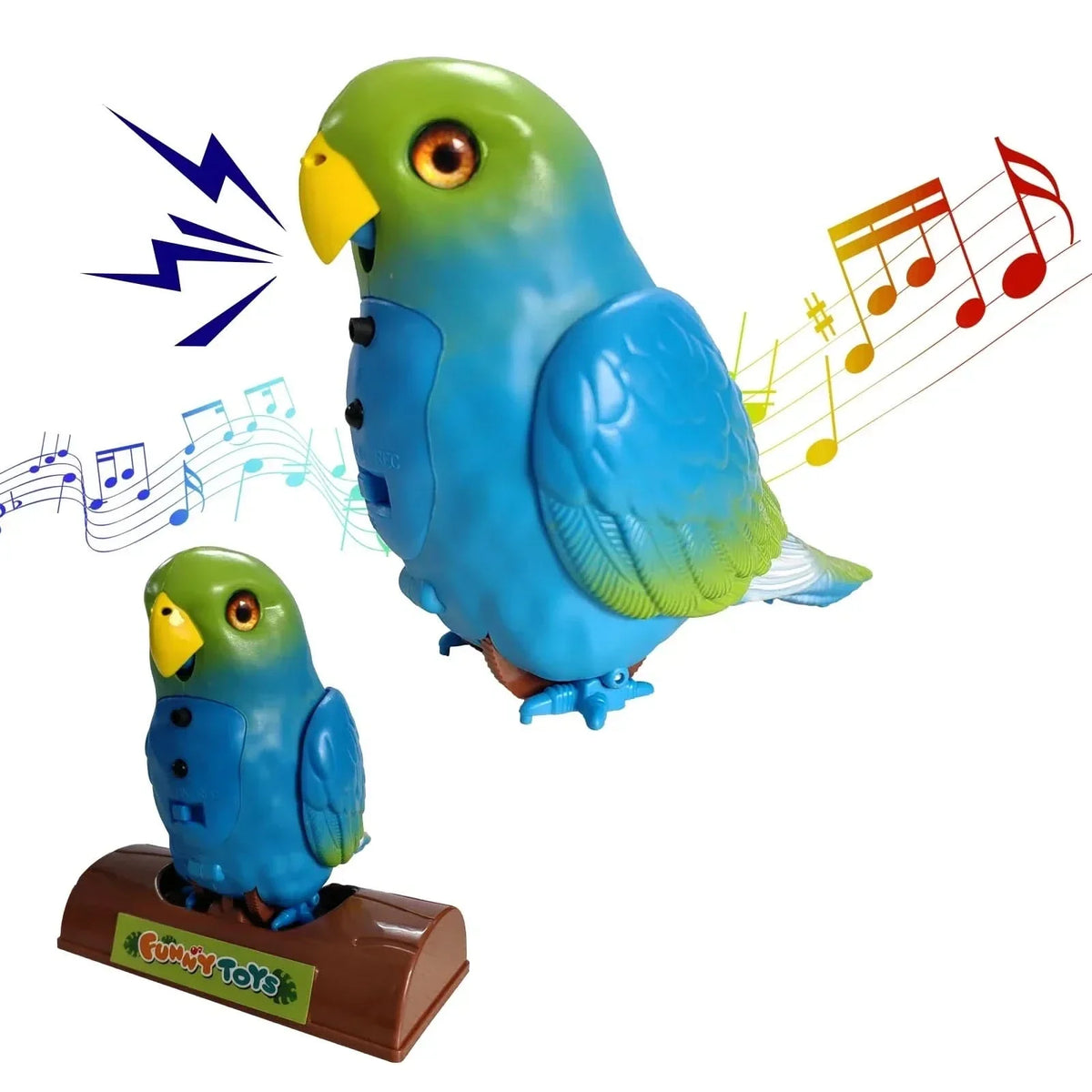 TalkyBird Interactive Talking Parrot