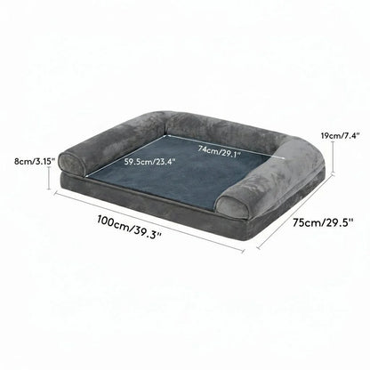 FURSUITE Orthopedic Foam Sponge Couch Bed