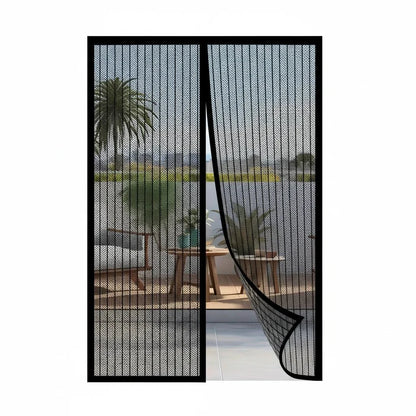 BREEZEMESH Magnetic Hands-Free Door Screen Curtain
