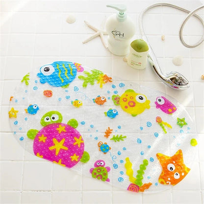 SafeSplash Non-slip PVC Massage Bathtub Mat