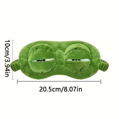 FROGSNOOZE 3D Frog Sleep Mask