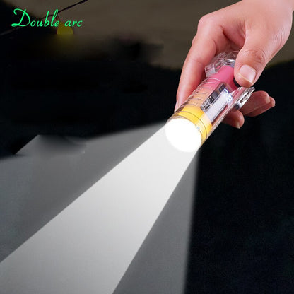 Arc Lighter, Windproof Double Arc Lighter with Flashlight