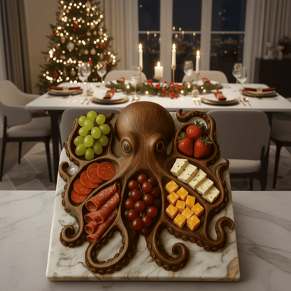 KRAKEN BOARD Rustic Handcrafted Charcuterie Board