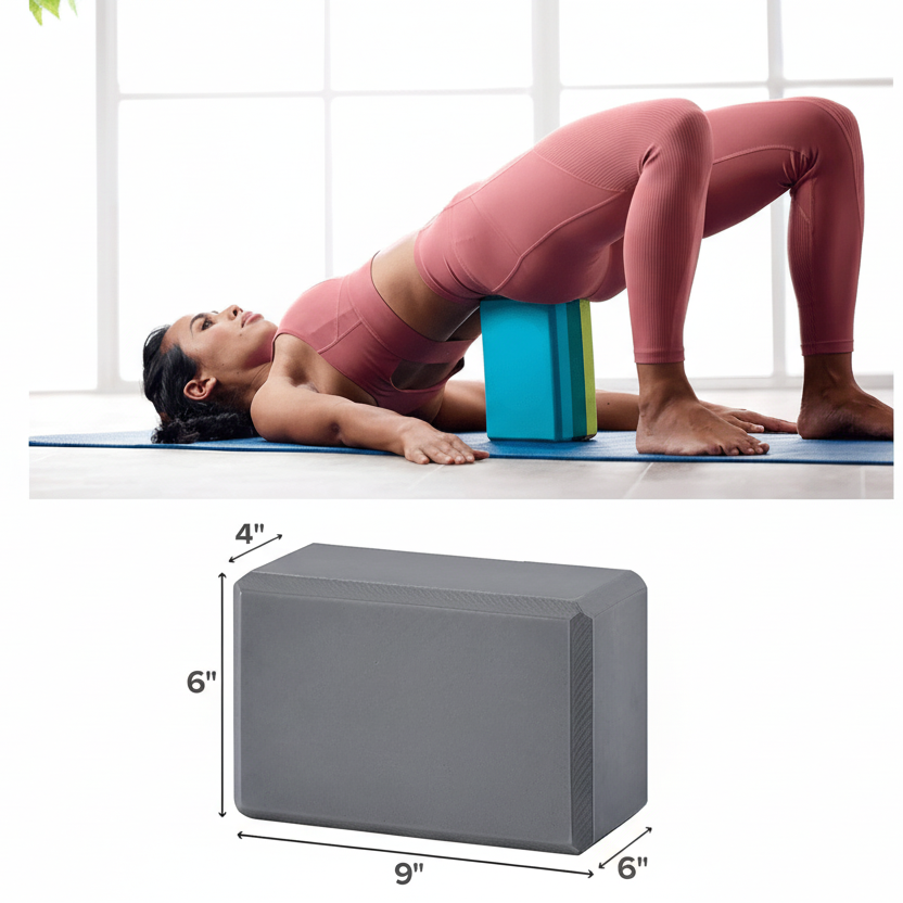 SupportFlex Yoga Block Stable Foam