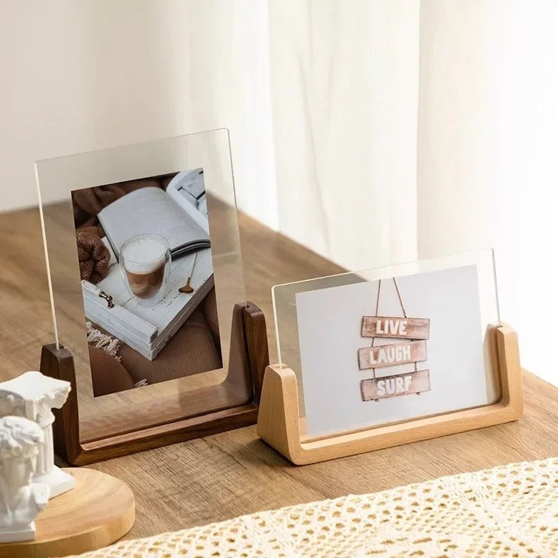 PHOTIQUE Acrylic Desk Picture Frame