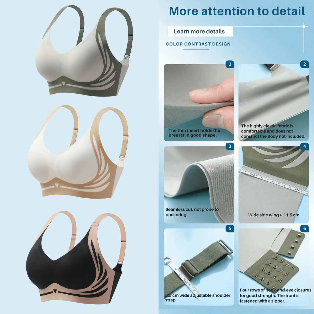 CURVANA Wireless Bra