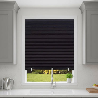 SHADEFLOW Versatile Self-Adhesive Pleated Window Blinds