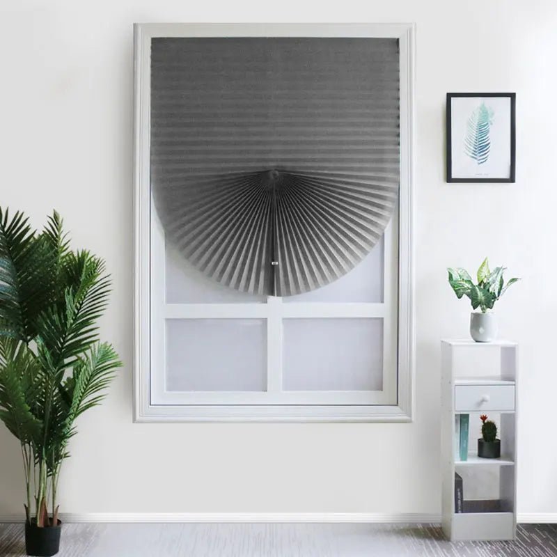 SHADEFLOW Versatile Self-Adhesive Pleated Window Blinds