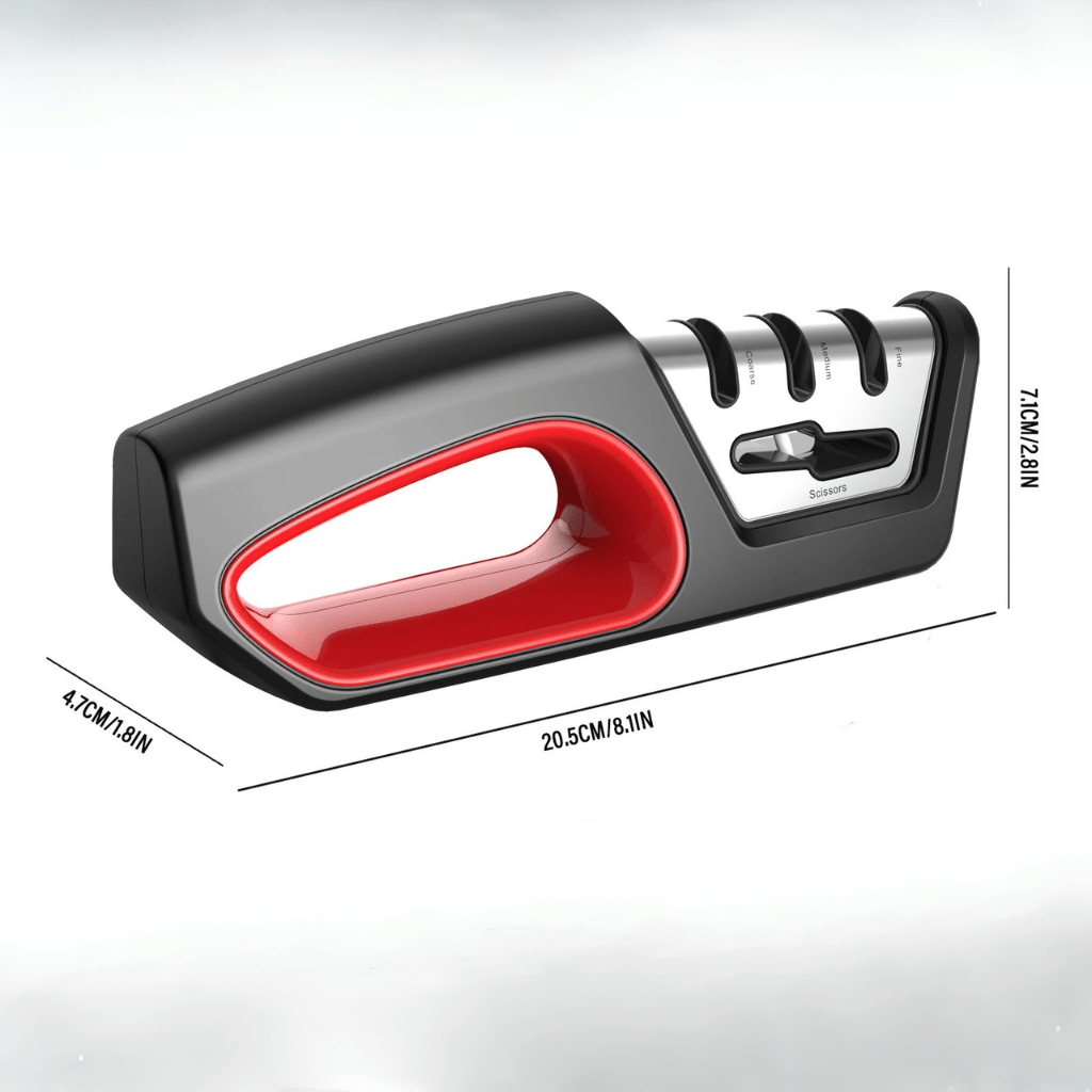 BLADEWORK 4-in-1 Knife Sharpener & Scissor Polisher