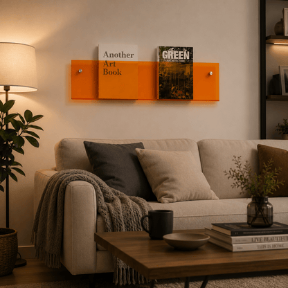 SHELFORA Wall Magazine Holder Minimalist Wall Mount