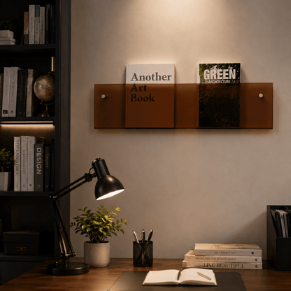 SHELFORA Wall Magazine Holder Minimalist Wall Mount