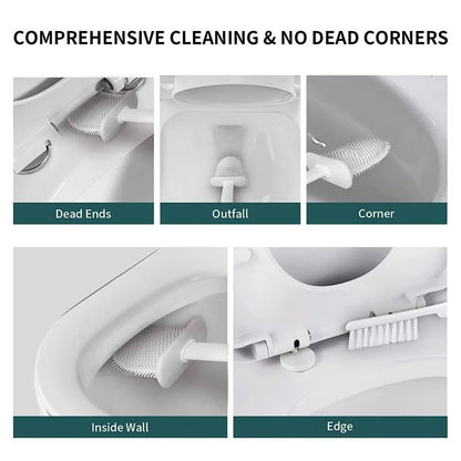 EASYRIM Silicone Toilet Brush