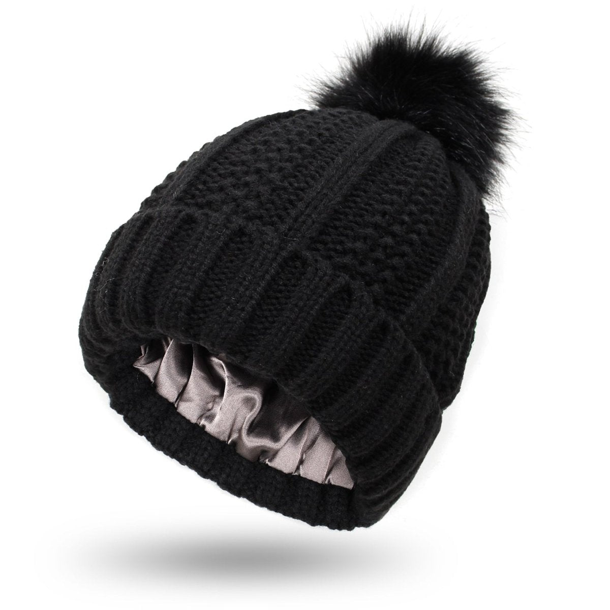 MODACAP Antistatic Pom-Pom Beanie