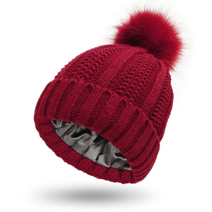 MODACAP Antistatic Pom-Pom Beanie