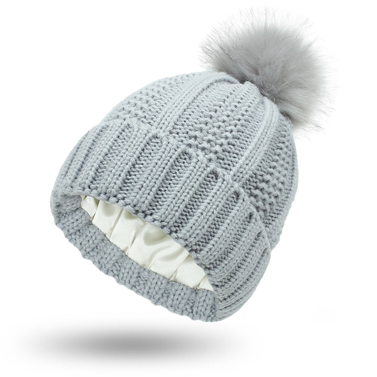 MODACAP Antistatic Pom-Pom Beanie