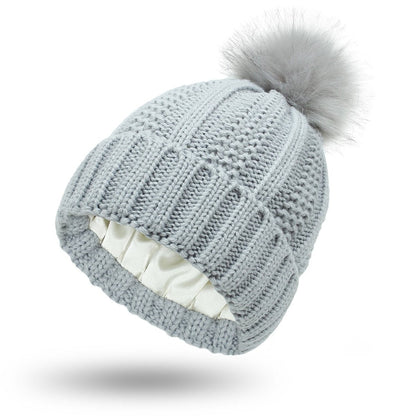 MODACAP Antistatic Pom-Pom Beanie
