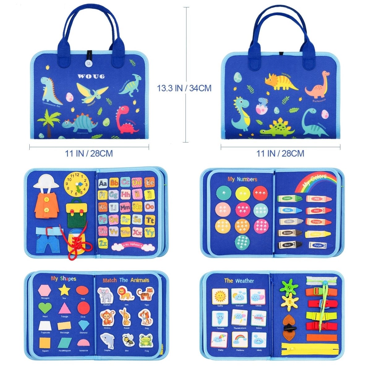 SKILLIPANEL Montessori Multi-skill Board