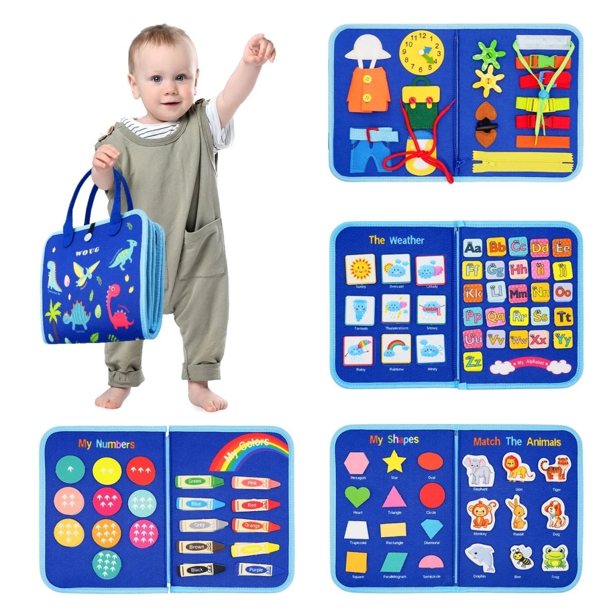 SKILLIPANEL Montessori Multi-skill Board