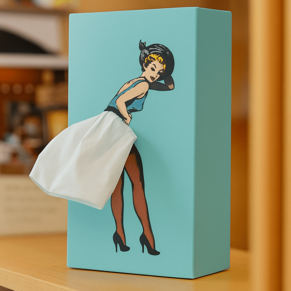 FLITTERROCK Playful Tissue Box