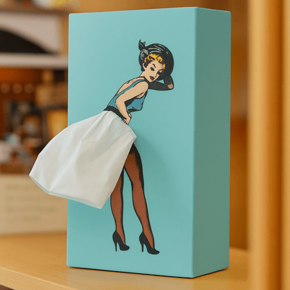 FLITTERROCK Playful Tissue Box