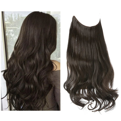 Real Hair Extensions, Natural Wave Volume, Blonde