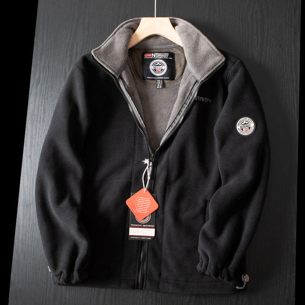 Sherpa Fleece Jacket, Ultra Warm Unisex Winter Jacket for Men & Women