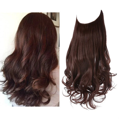 Real Hair Extensions, Natural Wave Volume, Blonde