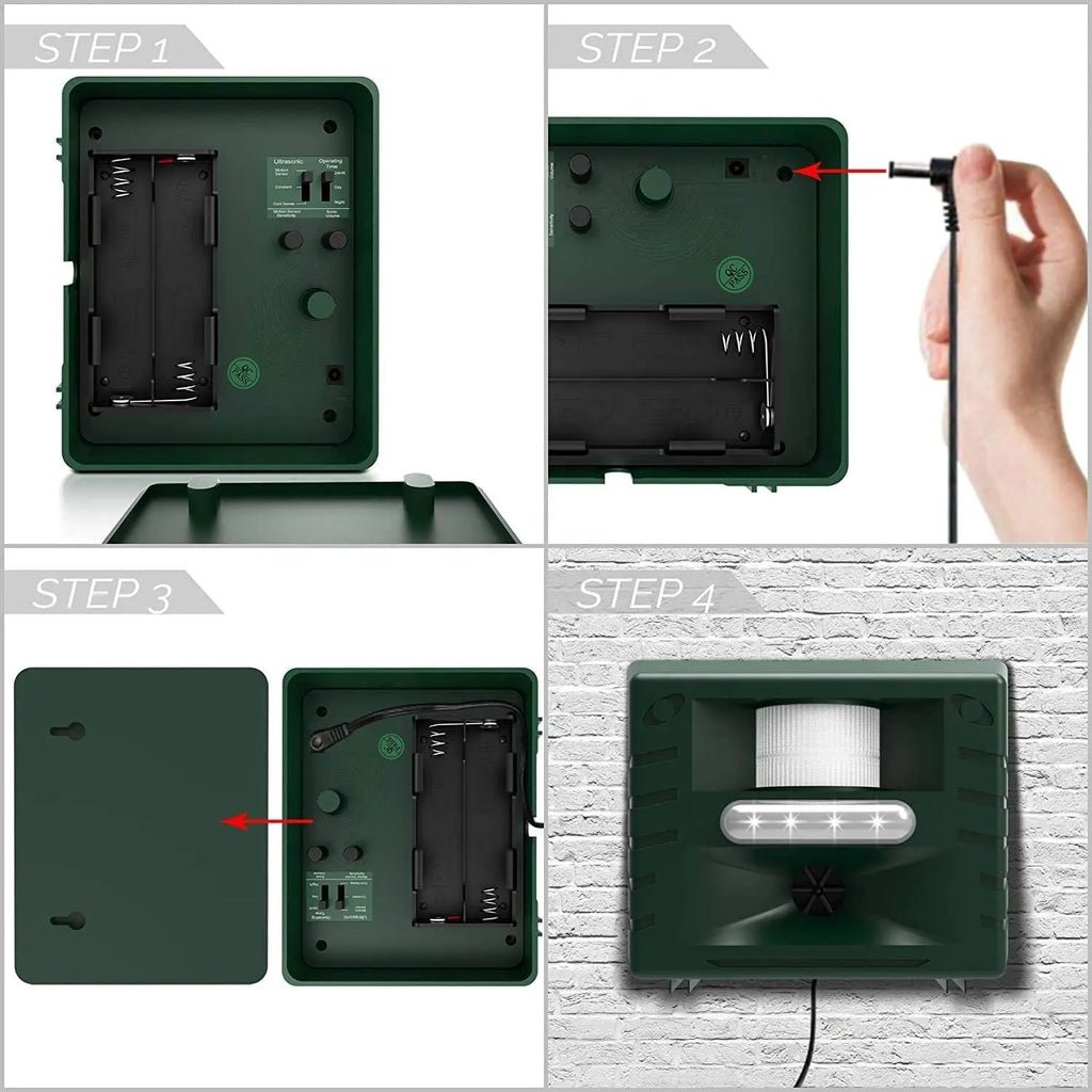SONICNEST Ultrasonic Bird Repellent System