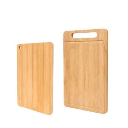 BAMBURO Premium Bamboo Cutting Board Set