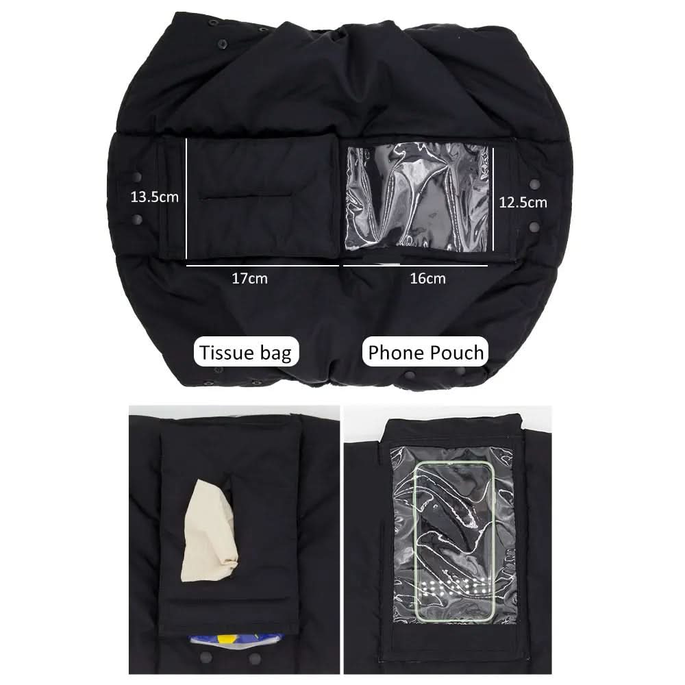 HANDHUG Windproof Stroller Gloves