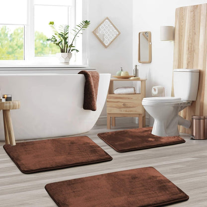 RELAXPAD Memory Foam Bath Mat Set