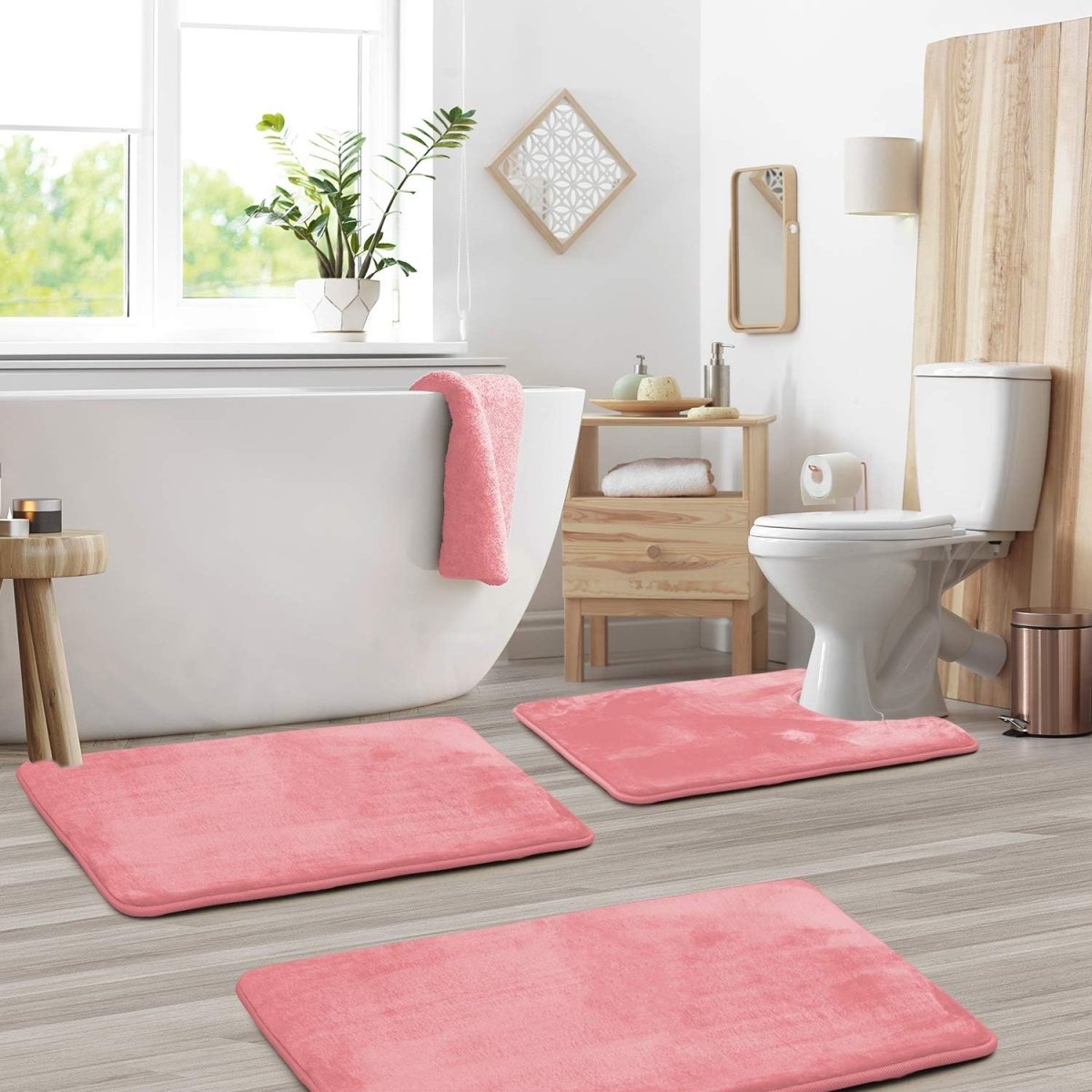 RELAXPAD Memory Foam Bath Mat Set