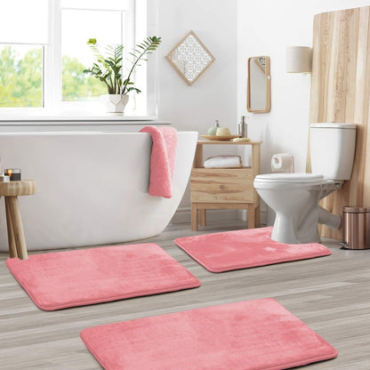 RELAXPAD Memory Foam Bath Mat Set