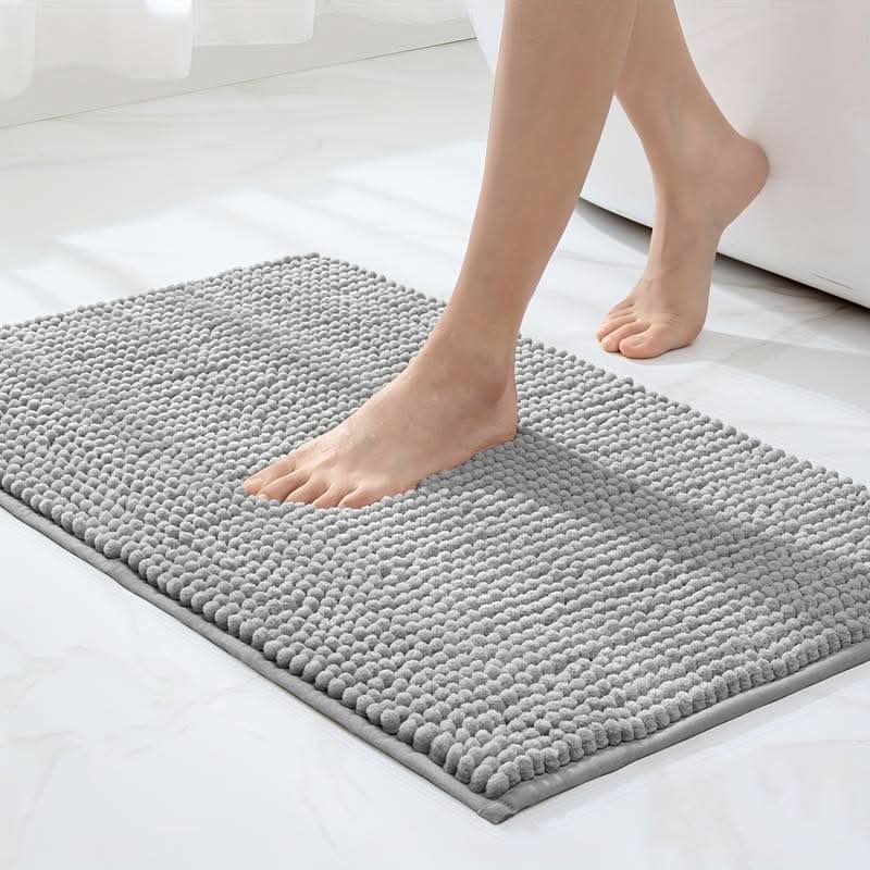 SOFTDRY COMFORT Chenille Bath Mat