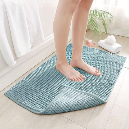 SOFTDRY COMFORT Chenille Bath Mat