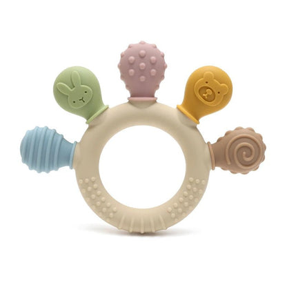 TENDERBITE Soft Silicone Teething Ring