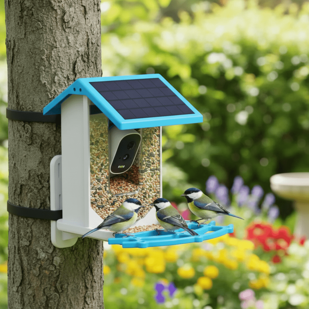 SOLARSCOUT Solar Bird Feeder