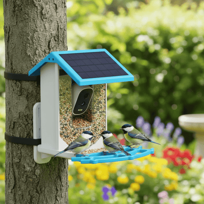 SOLARSCOUT Solar Bird Feeder