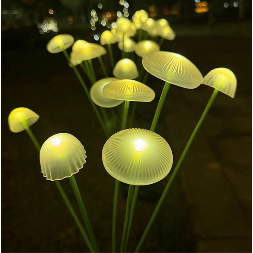 FORESTSHINE Weather-resistant 10-LED Mushroom Lights Set