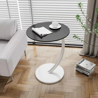 SMALLIX Compact Reinforced Round Side Table