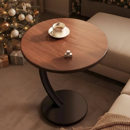 SMALLIX Compact Reinforced Round Side Table