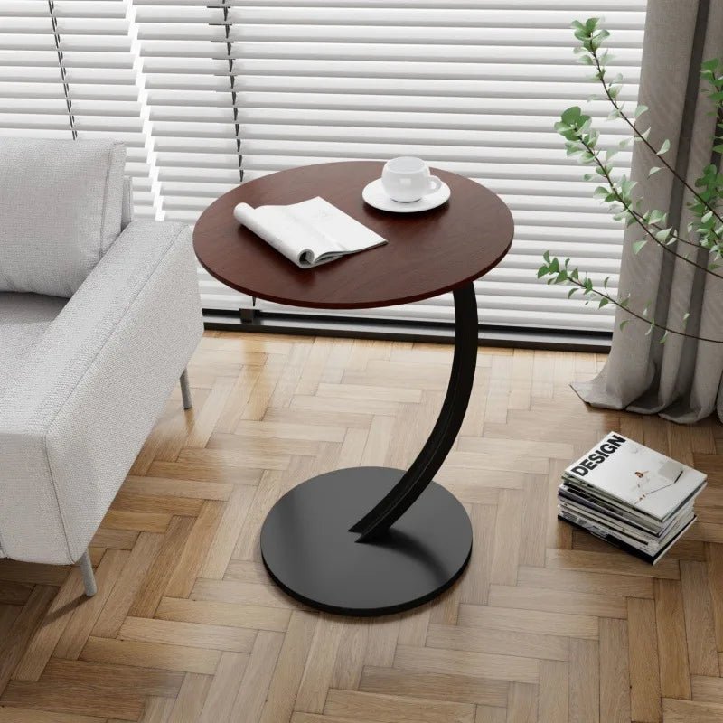 SMALLIX Compact Reinforced Round Side Table