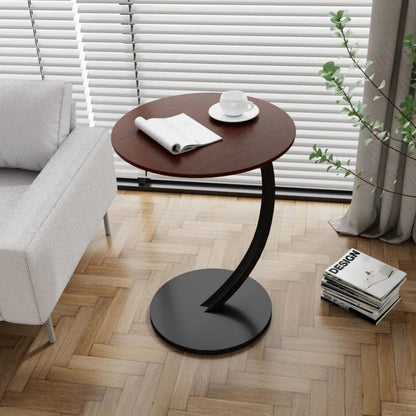SMALLIX Compact Reinforced Round Side Table