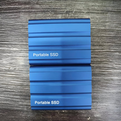 SSD External Drive, Portable Metal Storage Device 128GB & 512GB for PC & Laptop