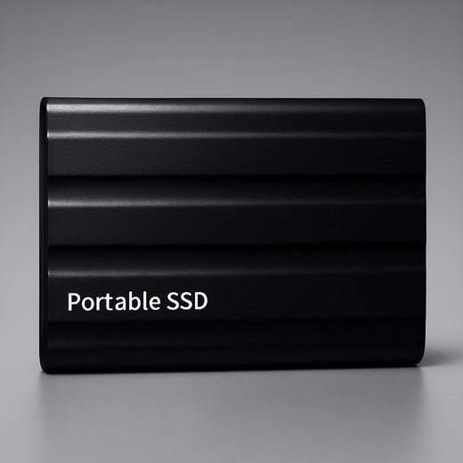 SSD External Drive, Portable Metal Storage Device 128GB & 512GB for PC & Laptop