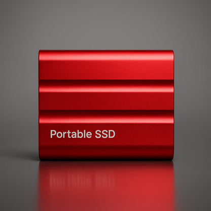 SSD External Drive, Portable Metal Storage Device 128GB & 512GB for PC & Laptop